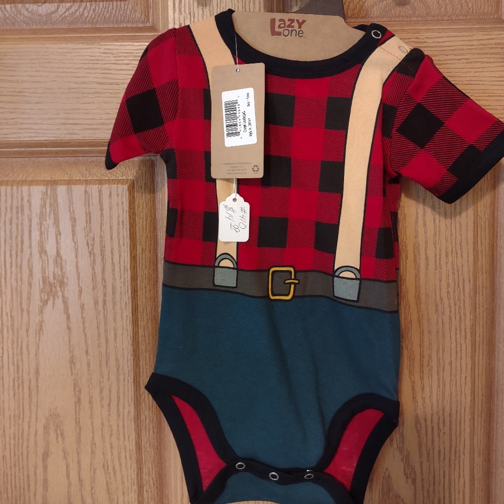 Lazy One Paul Bunyan (lumberjack) onesie